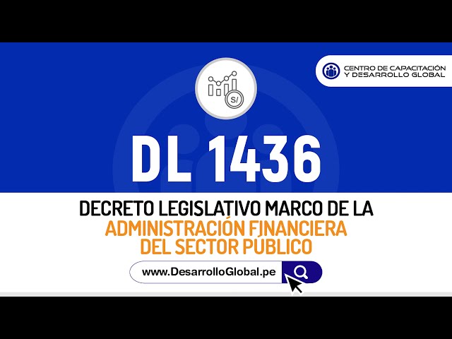 Administración Financiera del Sector Público (D.L. 1436)