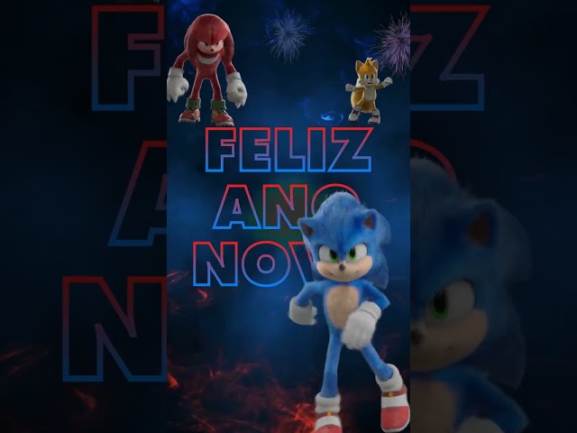 Um ano novo que já começa com #Sonic3OFilme em cartaz nos cinemas não tem como dar errado, né? 🙌 🎇