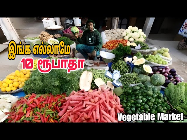 10 ruppee vegetable market Don’t miss it | #coimbatore #vegitables #market #priceless