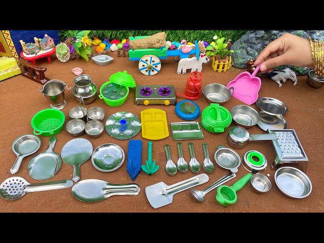 Miniature Latest Kitchen Set l Unboxing Amazing Mini Kitchen Set l Unboxing Hello Kitty kitchen set