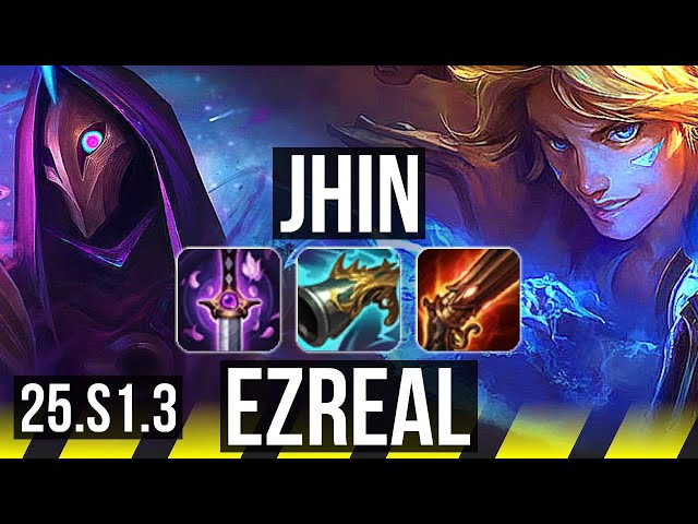 JHIN & Xerath vs EZREAL & Karma (ADC) | 11/4/10 | KR Master | 25.S1.3