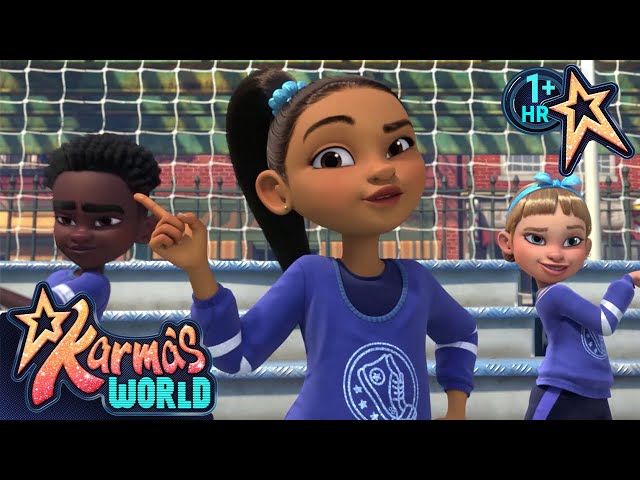 Megan's Best Moments | Top Clips from Karma's World | 9 Story Fun