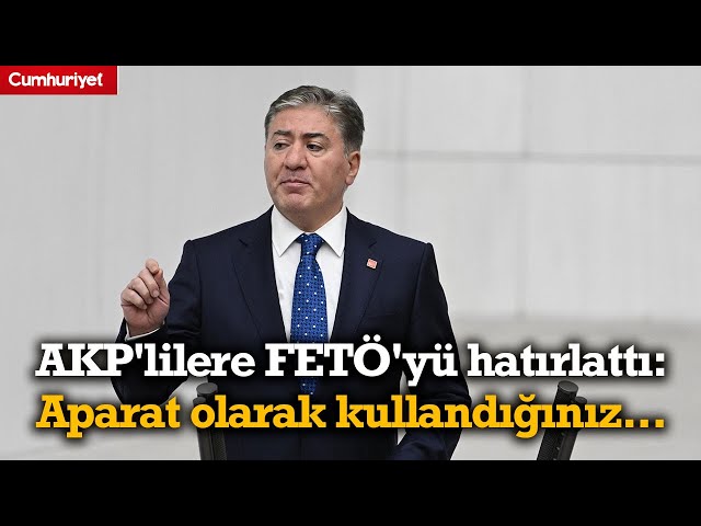 CHP'li Emir AKP'lilere FETÖ'yü hatırlattı: Aparat olarak kullandığınız savcılar da gün gelecek...