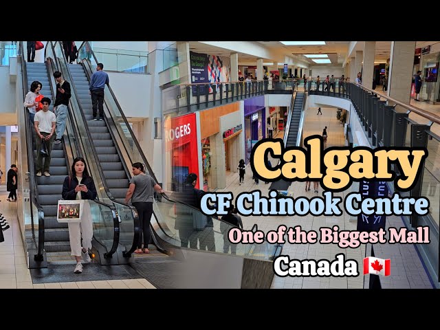 CF Chinook Centre - One of the biggest shopping malls in Calgary Alberta Canada #Calgary #canada