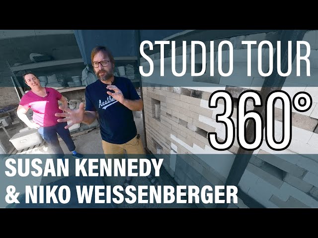 Pottery Studio Tour with Susan Kennedy & Niko Weissenberger