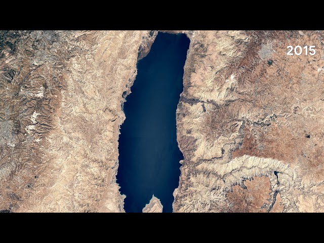 Dead Sea, Israel and Jordan