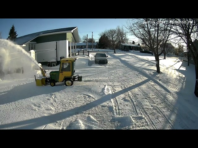 New 2024 winter season will bring lots of John Deere 322 snowblowing action