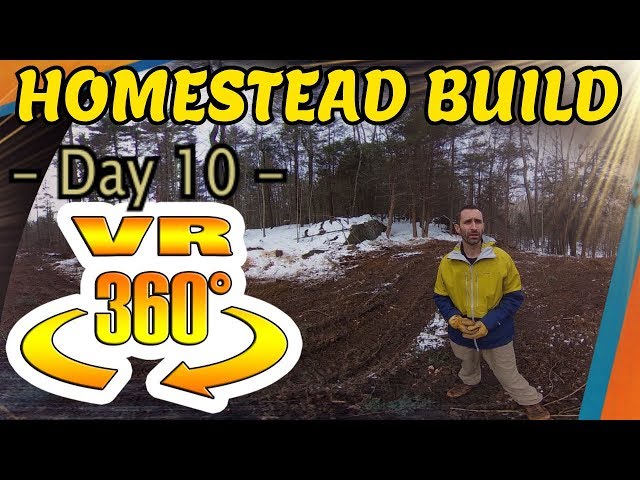 Homestead Building - Site Opened for Building