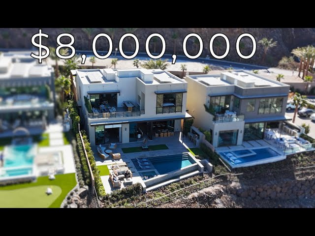 Inside a $8,000,000 Modern Las Vegas Mansion