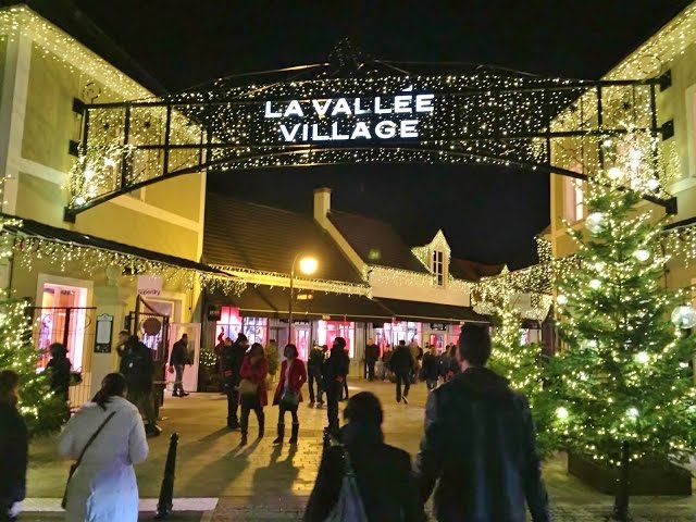 Paris, France : Vallée Village : Outlet Mall Branded Shopping for Cheap