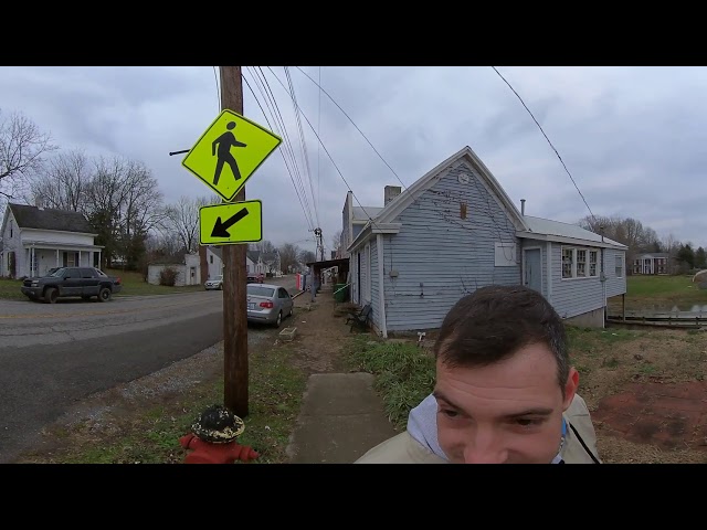 5 minute walk through Perryville, KY's Merchant Row.  360 VR.