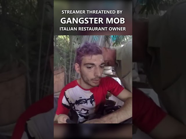 Italian Gangster mob threatens Streamer Iceposeidon