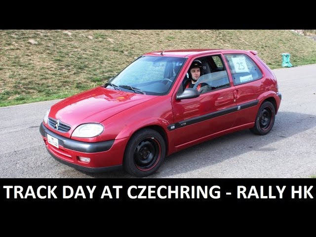 Citroën SAXO VTS - Track day at CZECHRING (Eng. sub.)