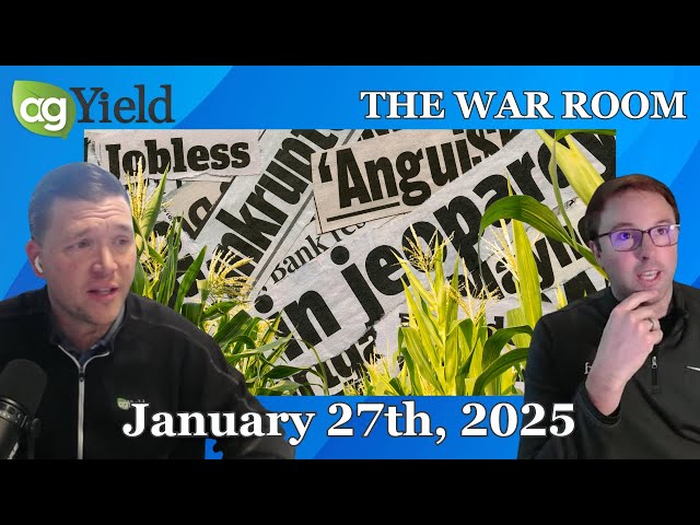 What today's big headlines & money moves mean for grain markets... | War Room: January 27th, 2025