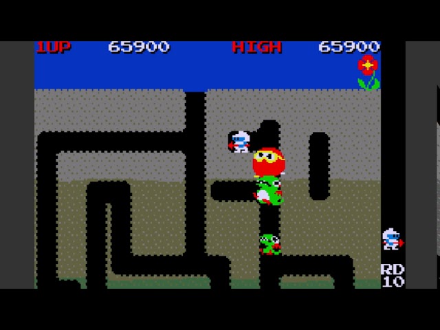 Namco Museum: Dig Dug (GBA Emulated)