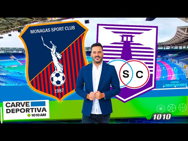 MONAGAS VS DEFENSOR COPA LIBERTADORES CARVE DEPORTIVA 1010 04/02/2025