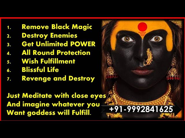 Extremely Powerful Kali Mantra To Destroy Enemy 108 chants