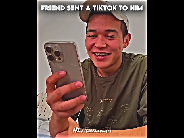 Friend sent a Tiktok to him... #trollface #edit #troll