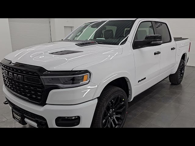 2025 RAM 1500 LIMITED LEVEL A RED INTERIOR FULL 4K WALKAROUND 25T54