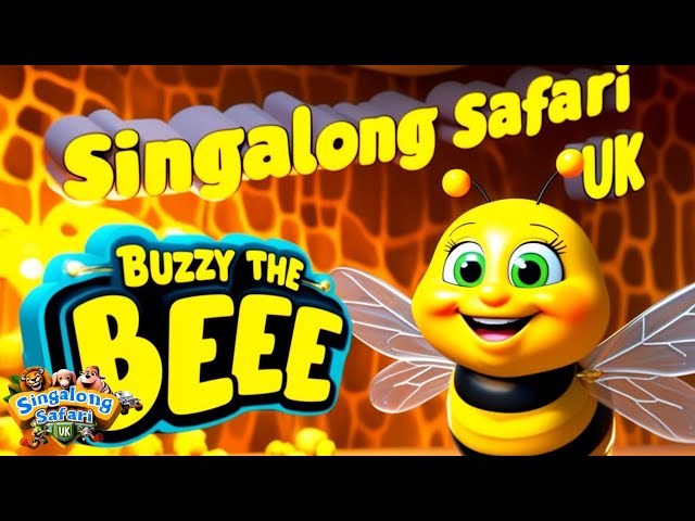 "Buzzy the Bee! 🐝 A Fun Sing-Along Song for Kids!"