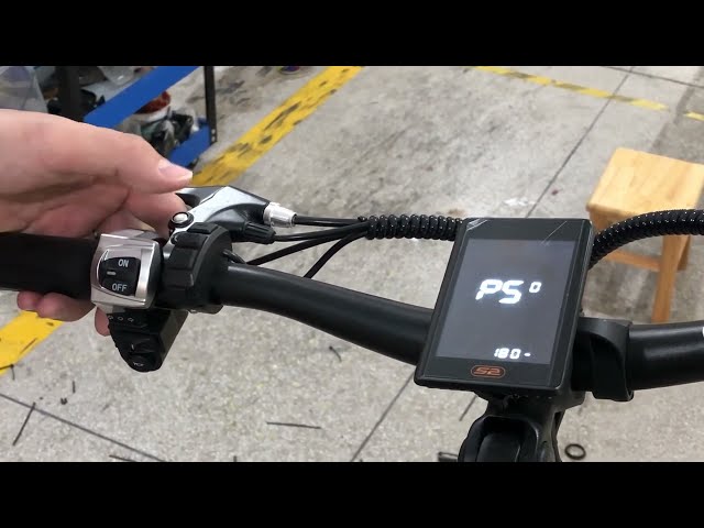 E-bike KS26 - change settings for more top speed