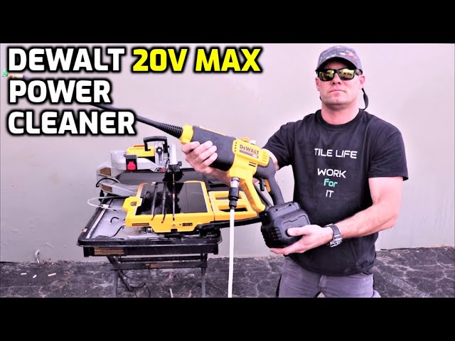 Dewalt 20V Cordless POWER CLEANER Review PART 2