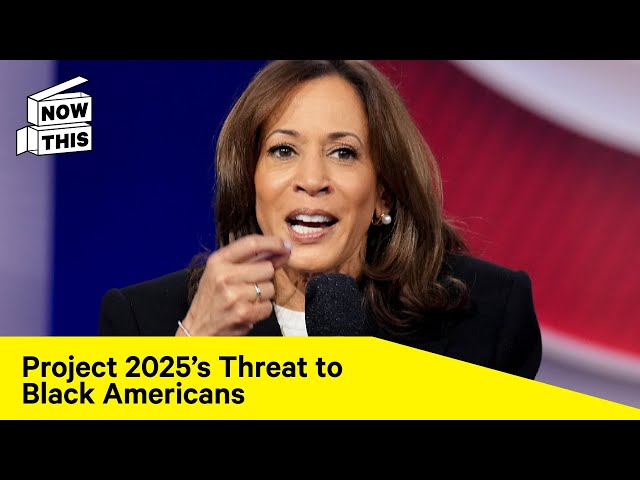 Kamala Harris Outlines Project 2025's Impact on Black Americans