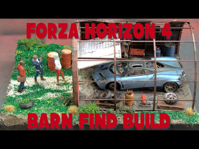 The Lost Huayra! Forza Horizon 4 Barn Find Diorama