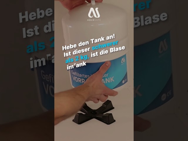 Wasserfilter-Hack - Ist der Wassertank kaputt? - So kannst du es überprüfen #shortsvideo