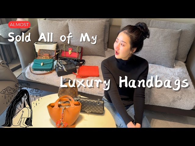 Almost Sold All of My Luxury Handbags💔This was SO Emotional