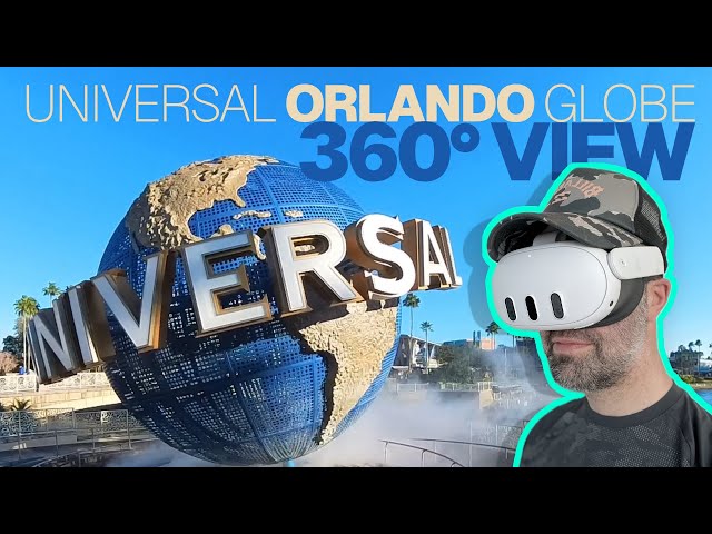 Universal Florida Orlando Globe 360 degree view