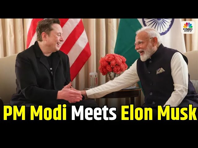 LIVE: PM Modi Meets Elon Musk | Starlink |India | USA |America |Tesla | SpaceX