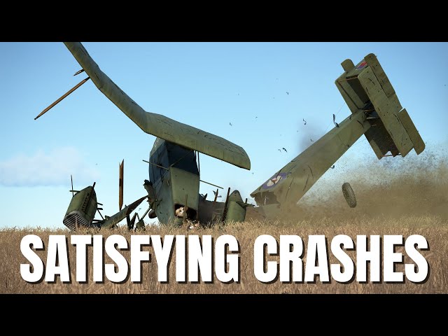 Satisfying WW1 Airplane Crashes, Mid-Air Collisions & More! V20 | Flying Circus Crash Compilation