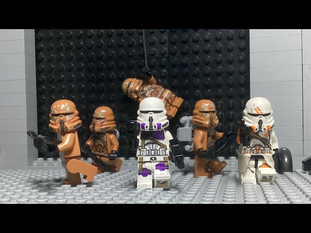 Airborne Infiltration (Full Episode) - Lego Star Wars the Clone Wars Stop Motion