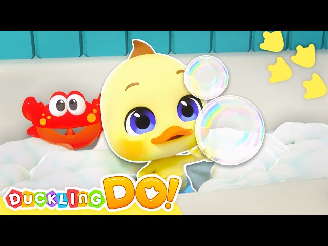 [New!]🛁🫧Bath Play Song🧼🐥| Nursery Rhymes & Kids Song | Duck Video For Babies