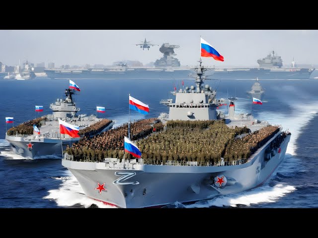 Viral News Today! Russian aircraft carrier carrying 35,000 North Korean troops sunk by US forces