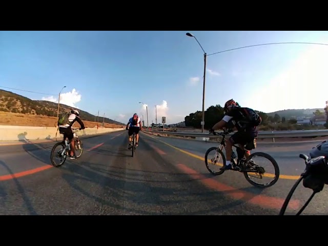 Cycling to Haifa 130 km