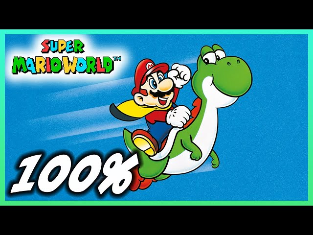 I accidentally 100%'d Super Mario World in 1 sitting