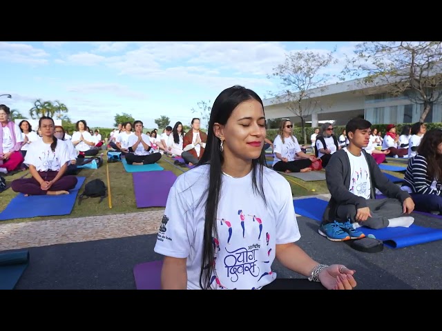 Dia Internacional do Yoga 2024 na Embaixada da Índia em Brasília - 22 de junho 2024