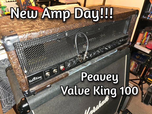 New amp day!! Picked up this Peavey VK100 Valveking