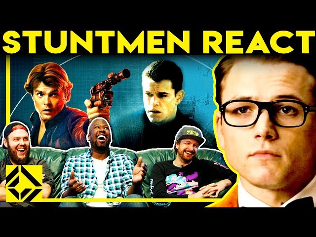 Stuntmen React to Bad & Great Hollywood Stunts 7