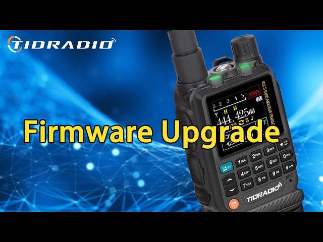 TIDRADIO TD-H3 Lesson 24 | Firmware Upgrade