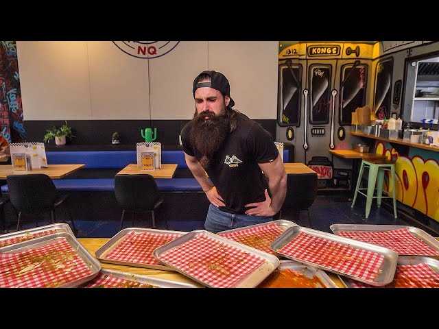 TRYING TO BEAT MANCHESTER'S ALL-YOU-CAN-EAT TACO RECORD! | BeardMeatsFood