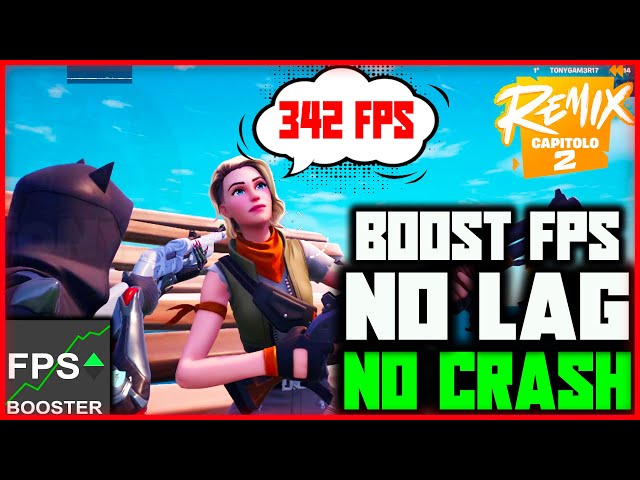 Best GRAPHICS settings to increase FPS on FORTNITE REMIX | FPS drops AND CRASH FIX!