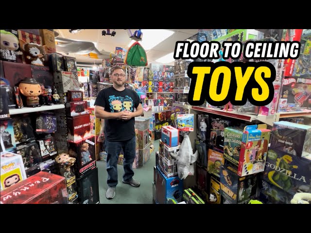 EVERY INCH of this CRAZY Toy Store EXPLORED!