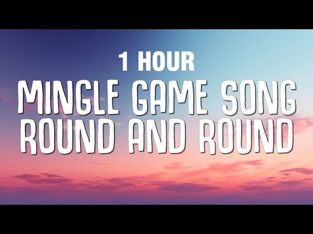 [1 HOUR] Mingle Game Song “Round and Round” (Lyrics) | Squid Game