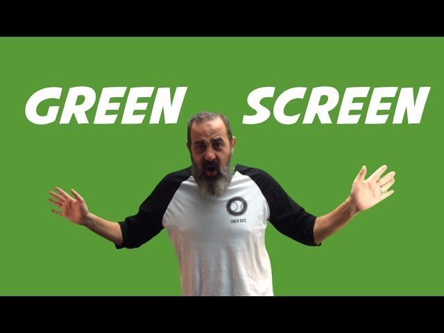 Green Screen in the Tech Zone