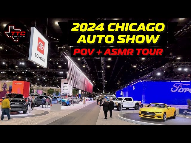 2024 Chicago Auto Show POV Walkthrough | ASMR