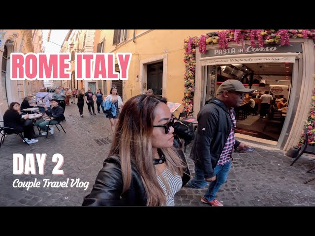 EXPLORING ROME ITALY | TREVI FOUNTAIN, SPANISH STEPS, PANTHEON, PIAZZA NAVONA | PART 2