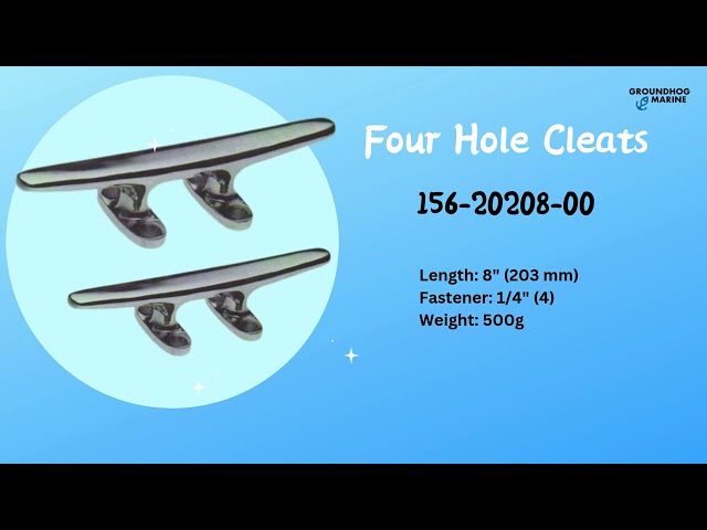 Four Hole Cleats 156 20208 00